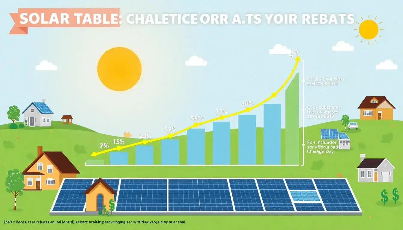 How do state-specific rebates influence the financial viability of solar installations
