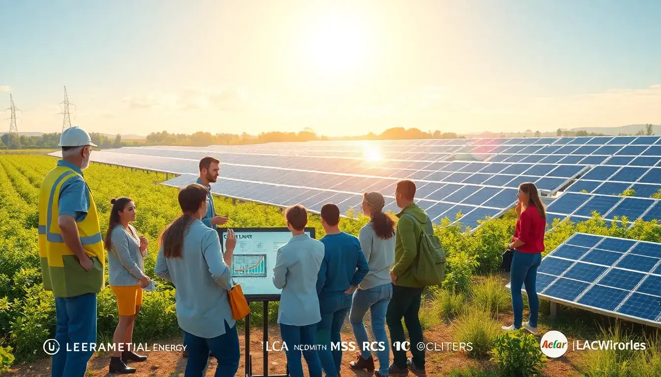 What role do local nonprofits play in the development of solar energy projects