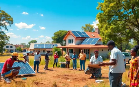 How can local organizations benefit from job creation through solar energy initiatives