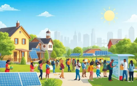 What are some successful examples of local organizations promoting solar energy