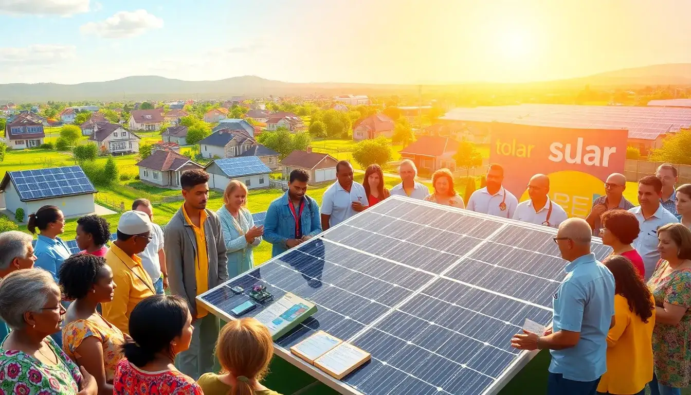 How can local organizations overcome the challenges of promoting solar energy