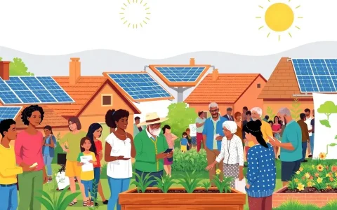 How can community engagement be leveraged to promote solar energy adoption