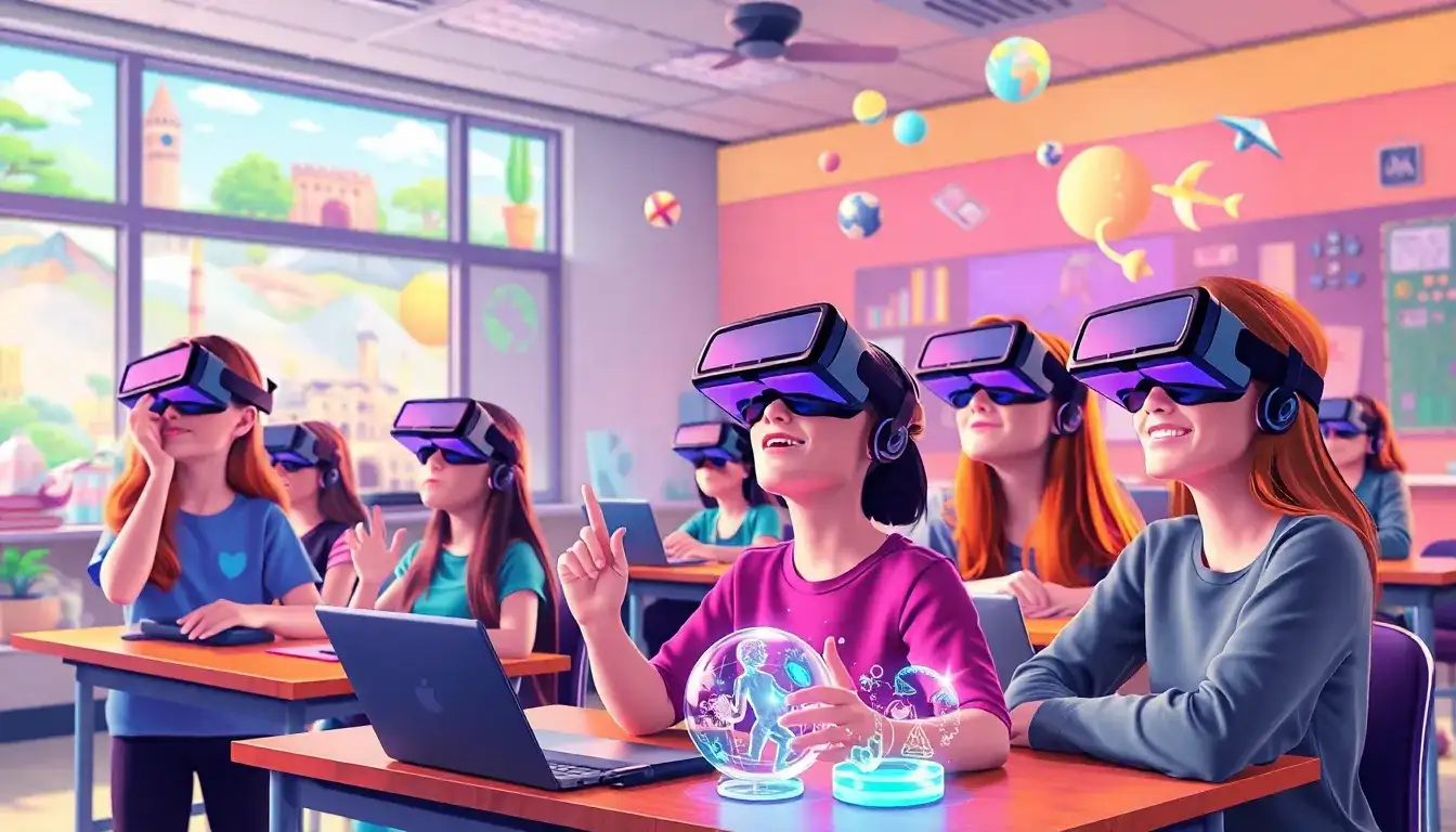 How can we leverage virtual reality to make educational campaigns more engaging