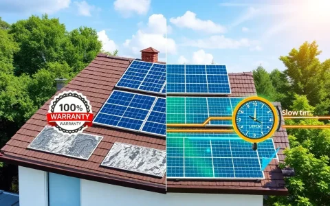 How do solar panel warranties influence their lifespan