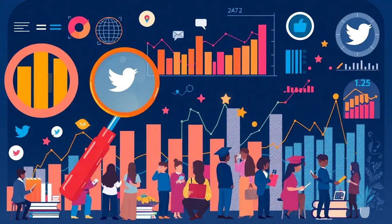 How can social media analytics be used to evaluate educational campaigns