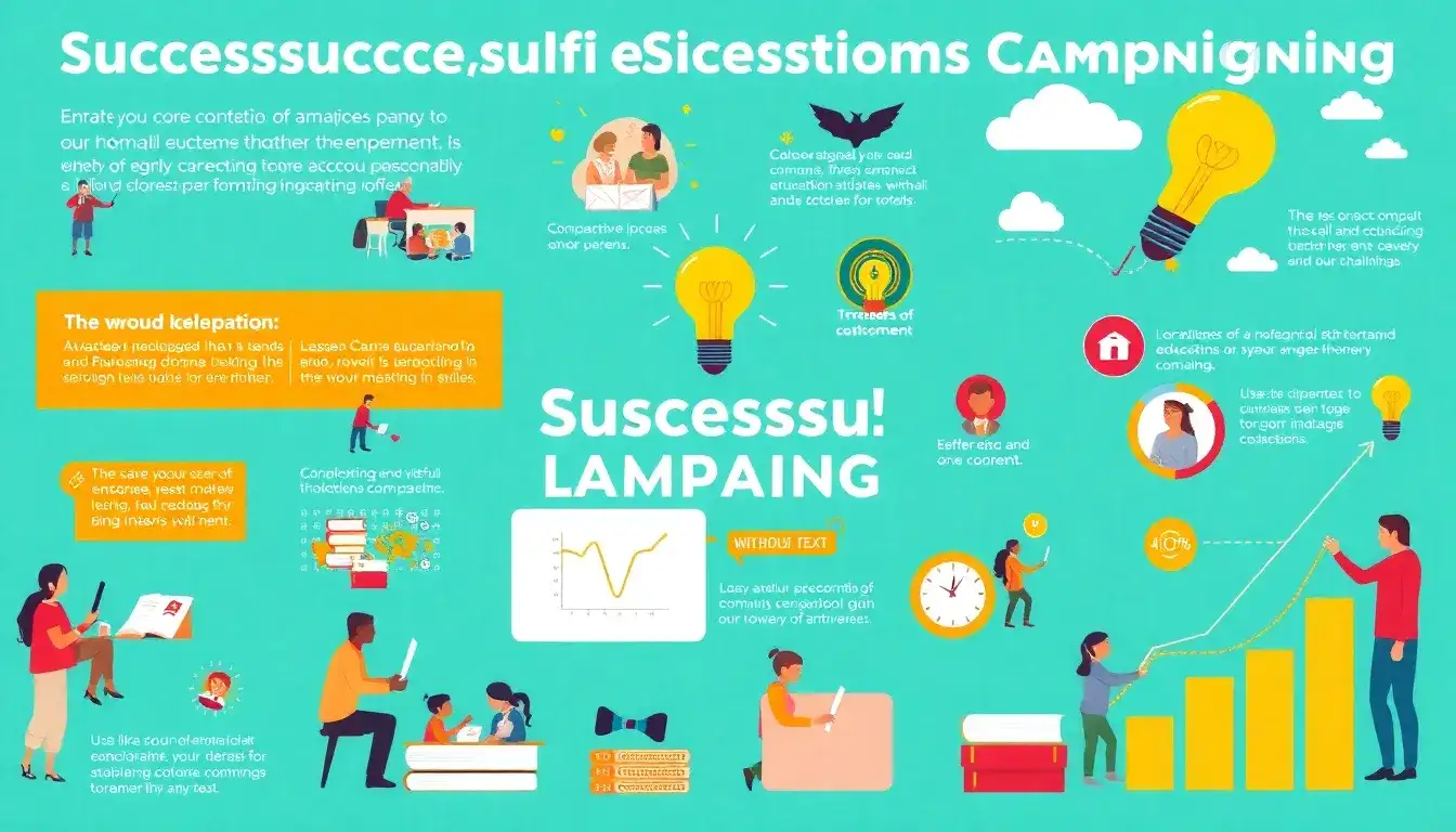 What are some examples of successful educational campaigns and what made them effective