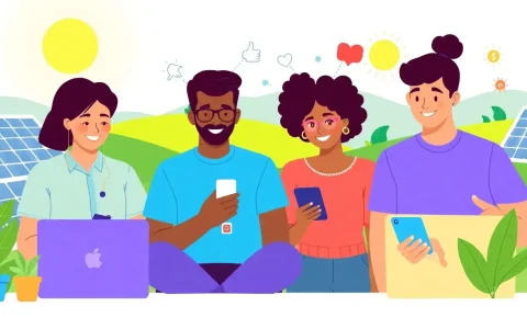 What are the benefits of using social media platforms to raise awareness about solar energy