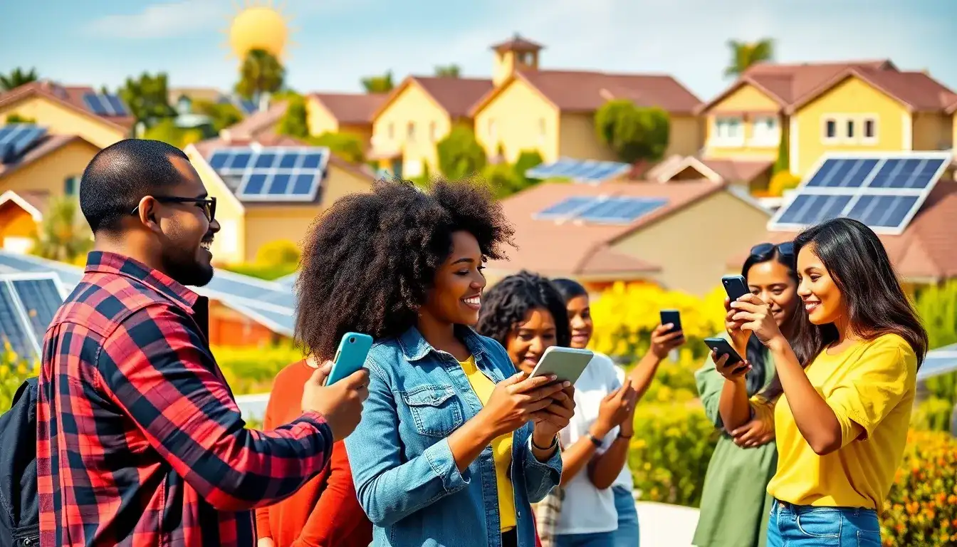 How can solar companies use user-generated content to enhance brand loyalty