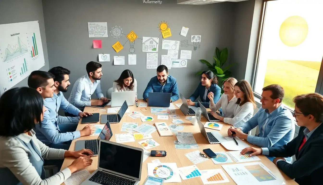 What are the best strategies for using social media to generate leads for solar energy