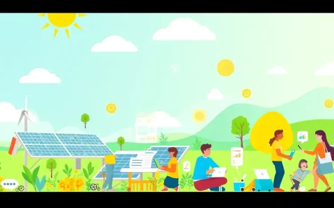 What are the best practices for creating engaging Facebook ads for solar energy