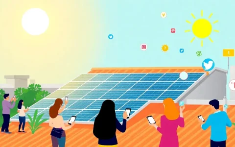What types of content are most effective for generating solar leads on social media