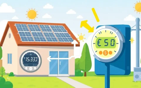 How does net metering affect the overall savings from solar panels