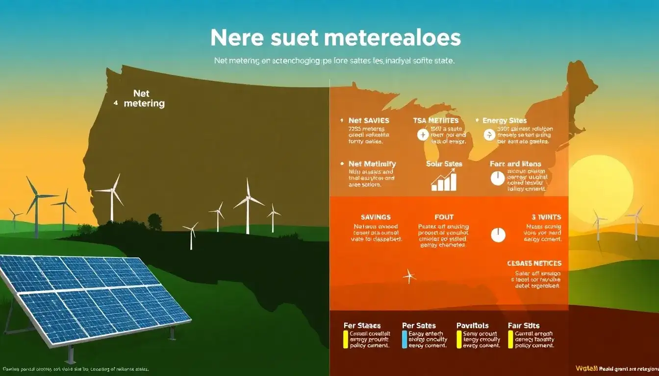 How does net metering vary by state