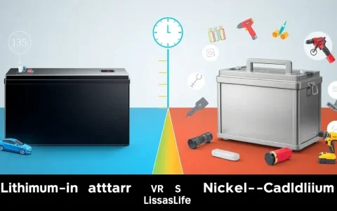How does the lifespan of lithium-ion batteries compare to nickel-cadmium batteries