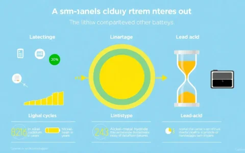 How do lithium-ion batteries compare to other battery types in terms of lifespan