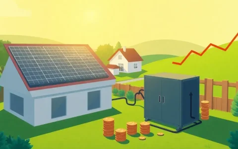 What are the cost implications of installing lithium-ion batteries for solar energy storage