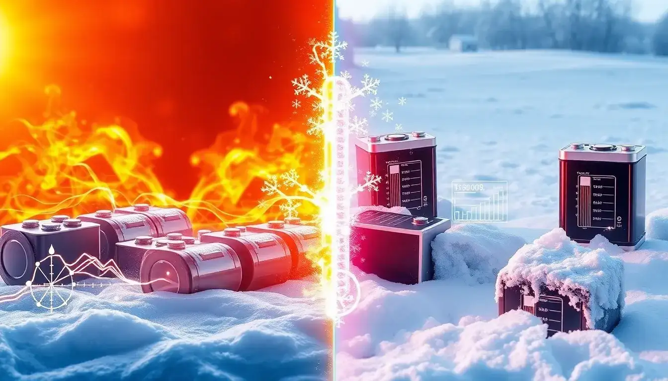 How do environmental conditions affect the lifespan of lithium-ion batteries