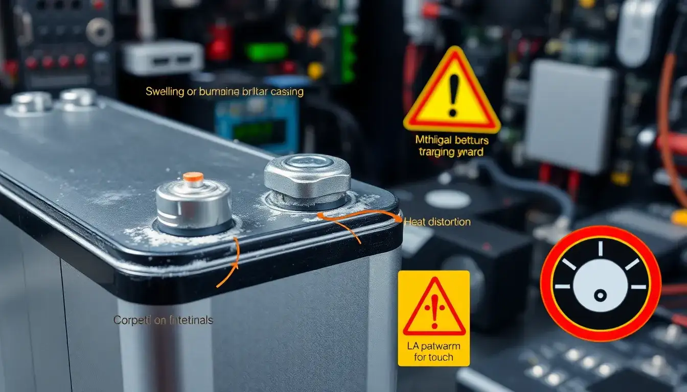What are the common signs that a lithium-ion battery needs replacement