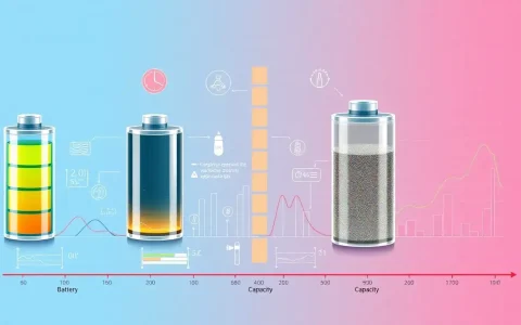 How does the degradation of lithium-ion batteries over time affect their storage capacity