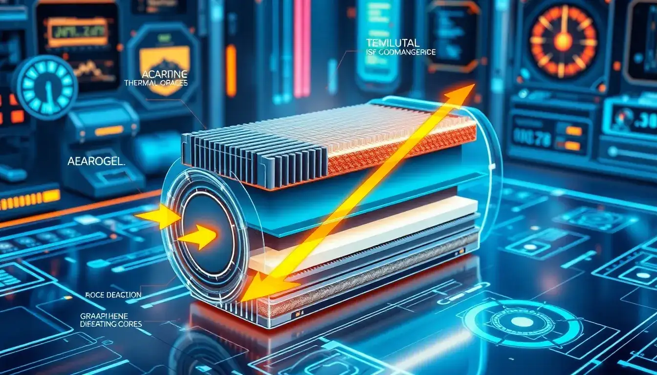 What are the most effective thermal barriers for lithium-ion batteries