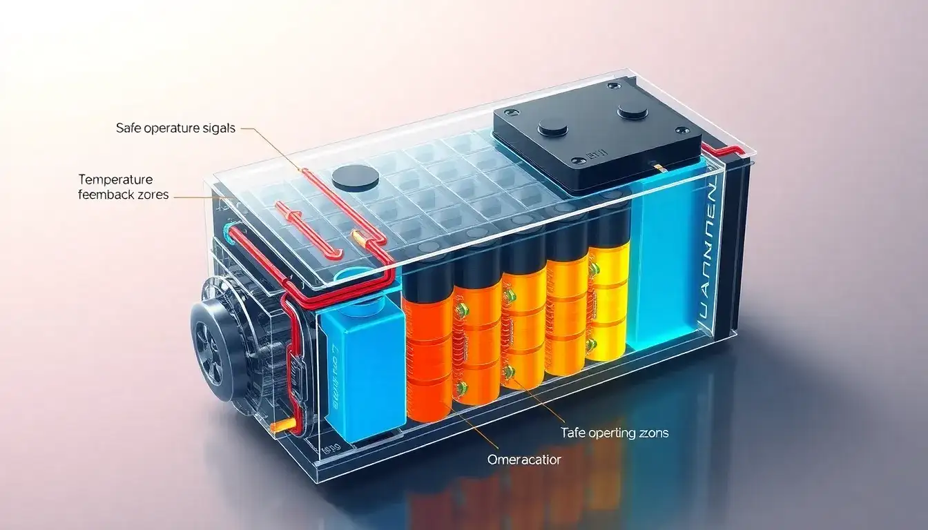 How does a battery management system (BMS) prevent thermal runaway