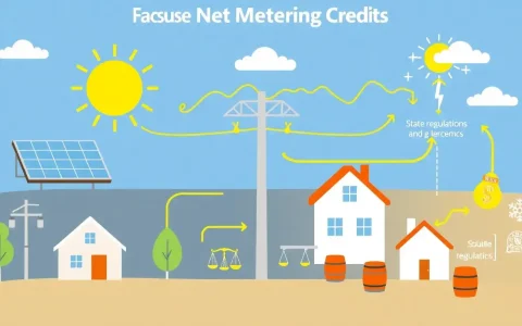 What factors influence the value of net metering credits