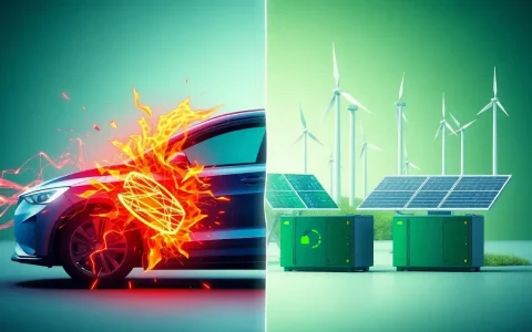 How do the failure rates of lithium-ion batteries in electric vehicles compare to those in renewable energy systems
