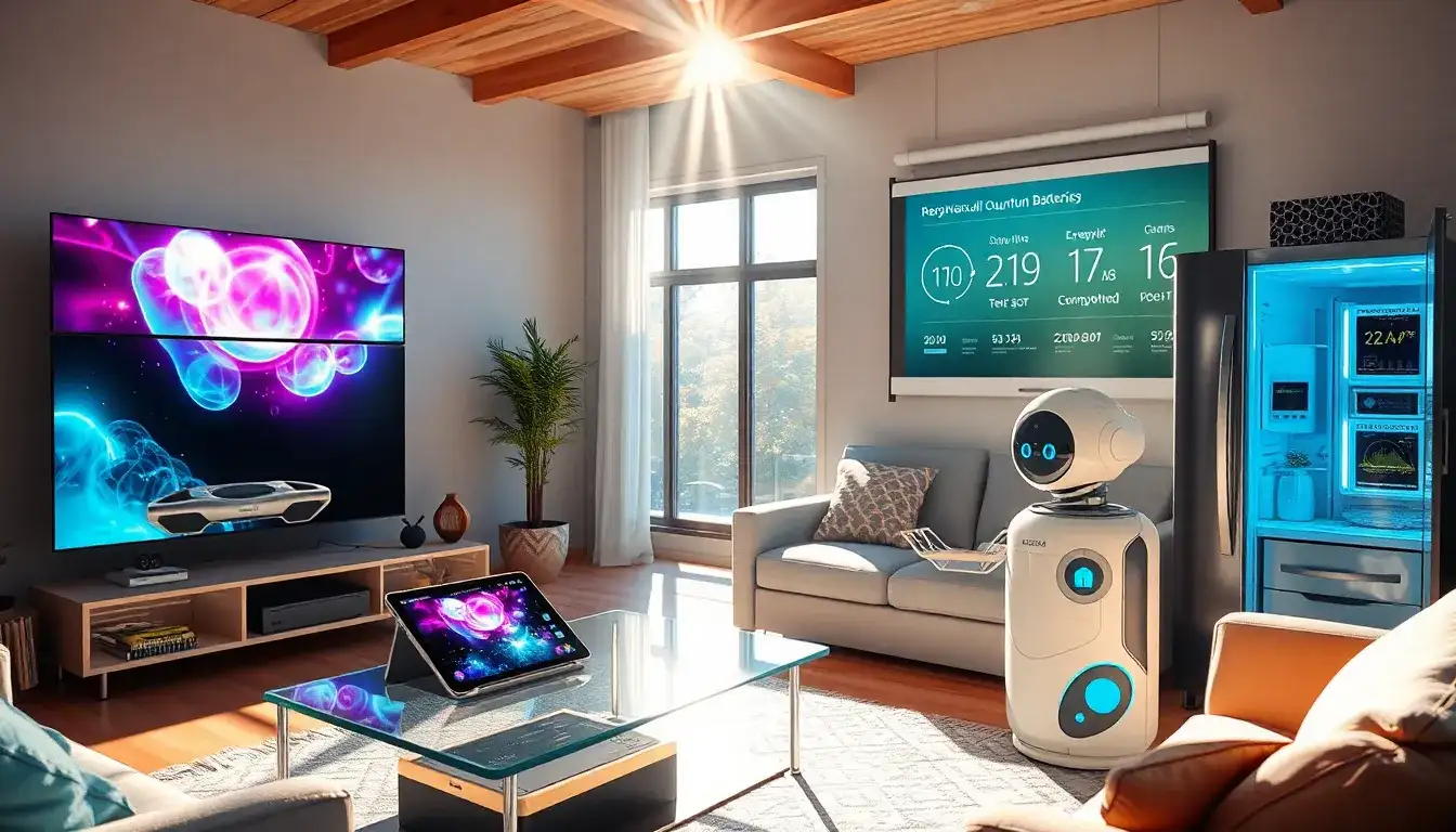 What are the potential applications of quantum batteries in everyday devices