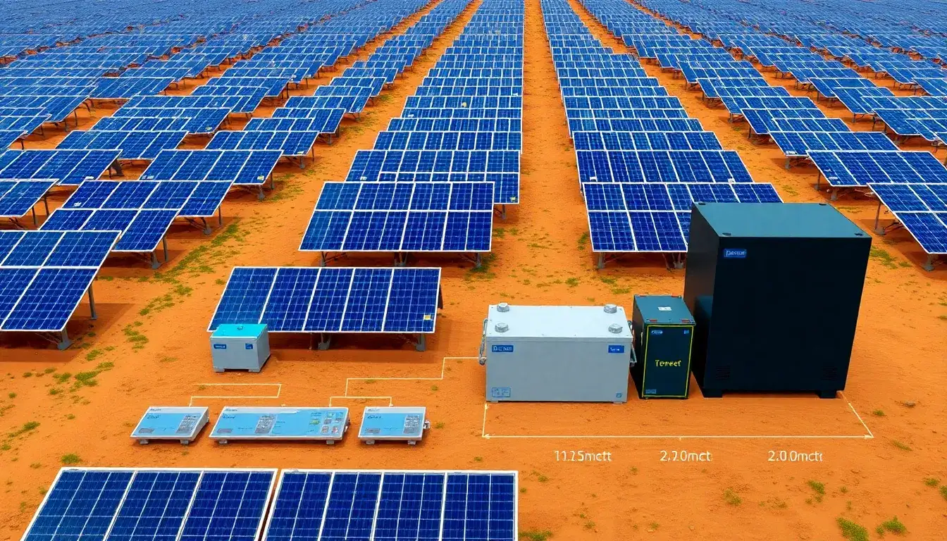 How does the energy density of lithium-ion batteries impact the size and weight of solar systems