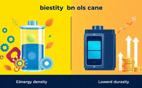 How does the energy density of lithium-ion batteries affect their cost and durability
