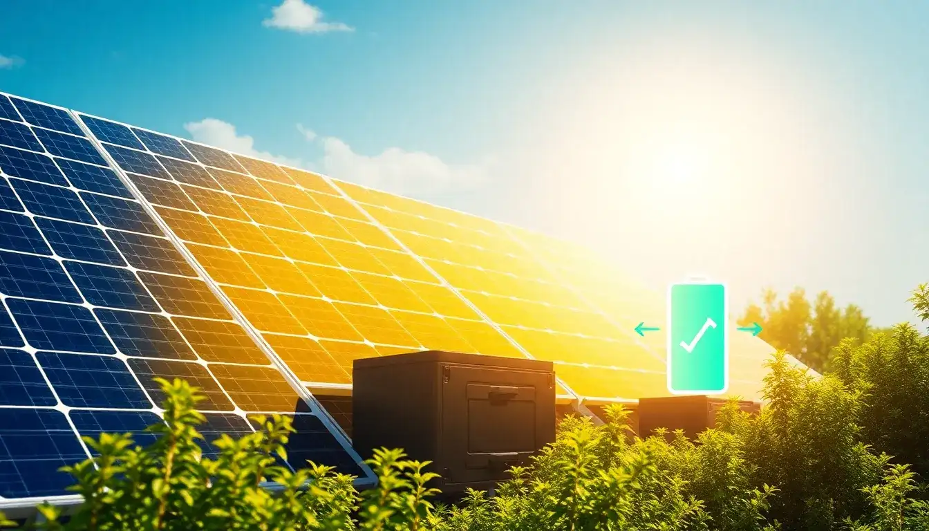 What are the main benefits of high energy density in lithium-ion batteries for solar systems