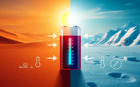 How does the energy density of lithium-ion batteries affect their performance in extreme temperatures