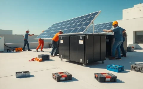 How does the weight of lithium-ion batteries affect the installation process of solar systems