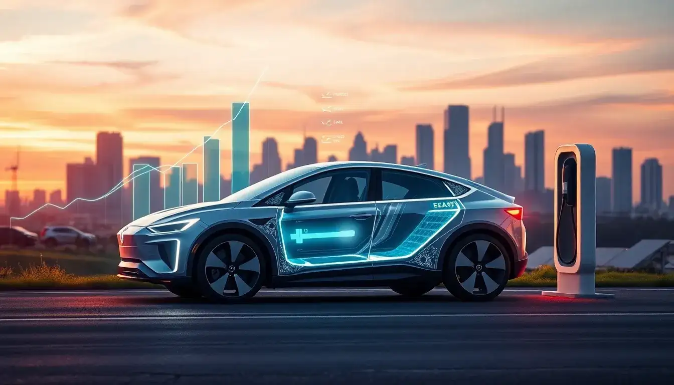 How does the energy density of lithium-metal batteries affect electric vehicle range