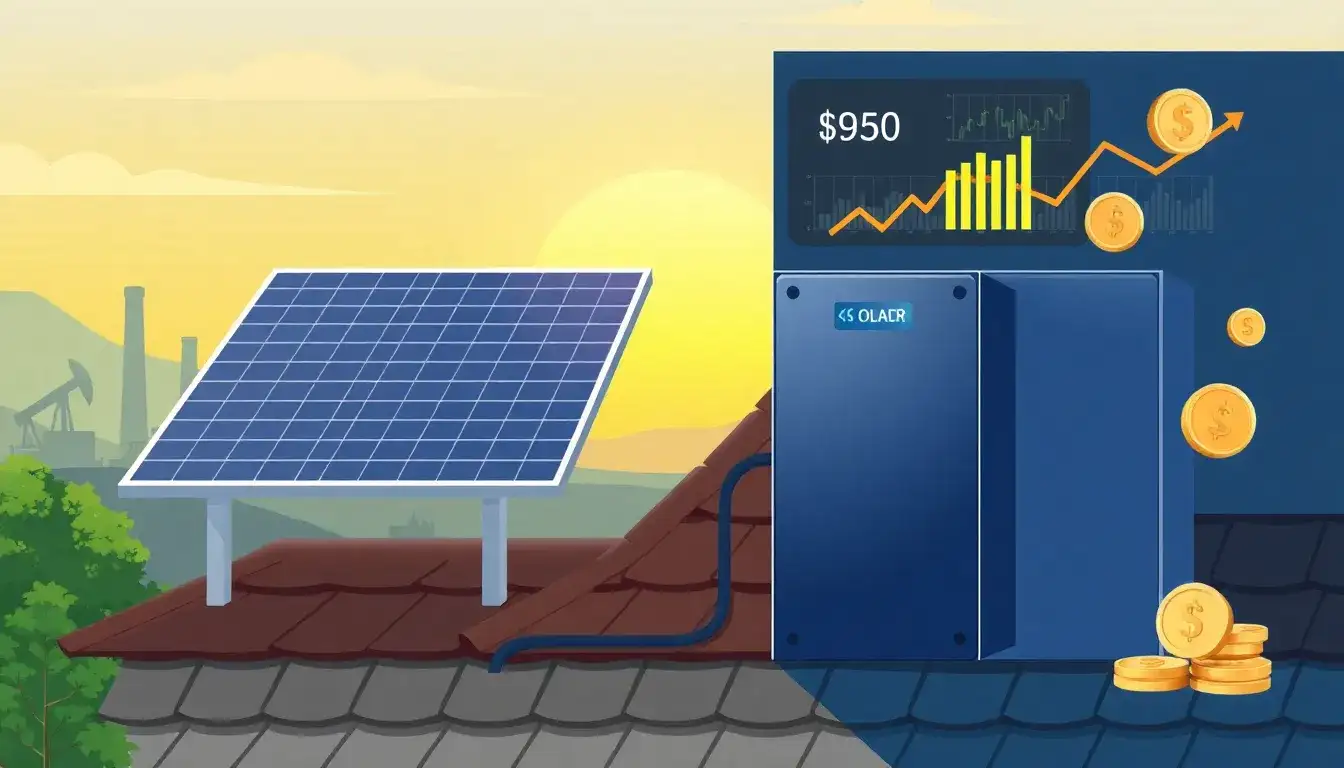 What are the cost implications of using lithium-ion batteries in solar energy systems