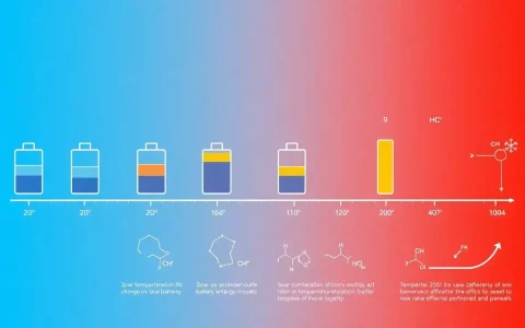 How does temperature affect the lifespan of lithium-ion solar batteries