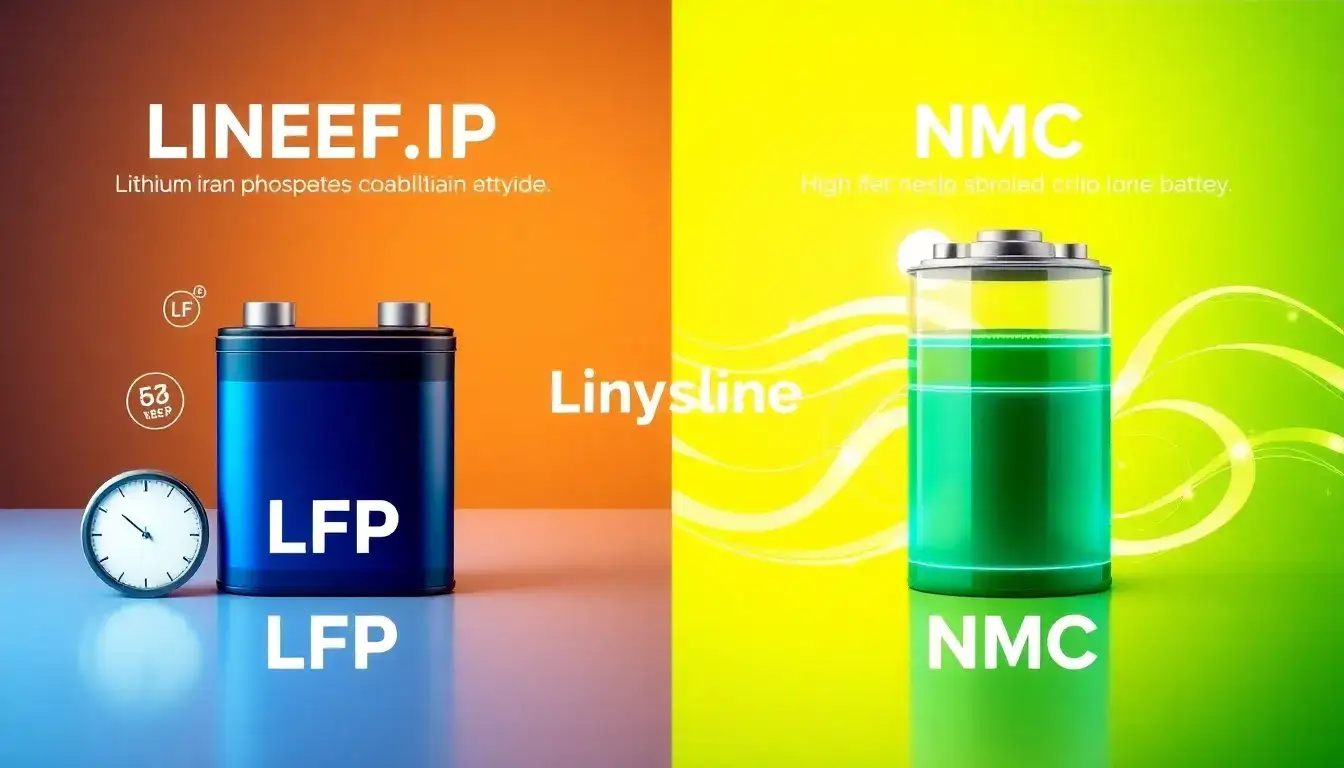 What are the differences in lifespan between lithium iron phosphate (LFP) and lithium nickel manganese cobalt oxide (NMC) batteries