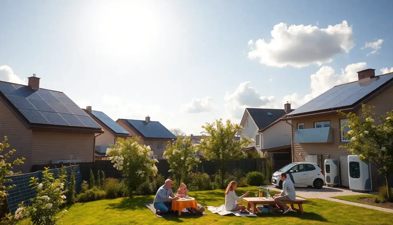 What are the long-term financial benefits of combining solar panels with battery storage