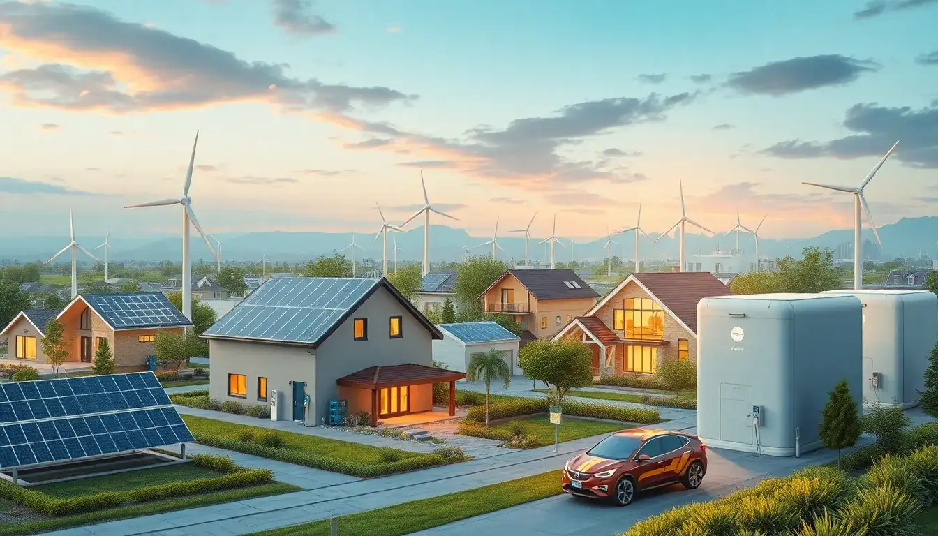 How does battery storage improve energy independence