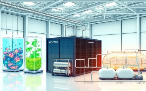 What are the alternatives to lithium-ion batteries for grid-scale energy storage