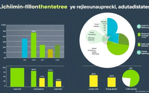 How does the cost of lithium-ion batteries compare to other battery technologies for grid-scale applications