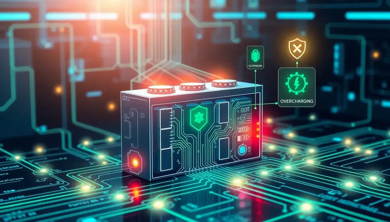 How does a BMS prevent overcharging and over-discharging