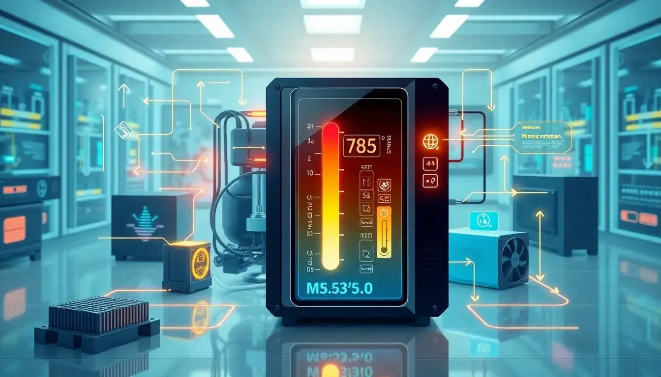 What role does temperature management play in a BMS