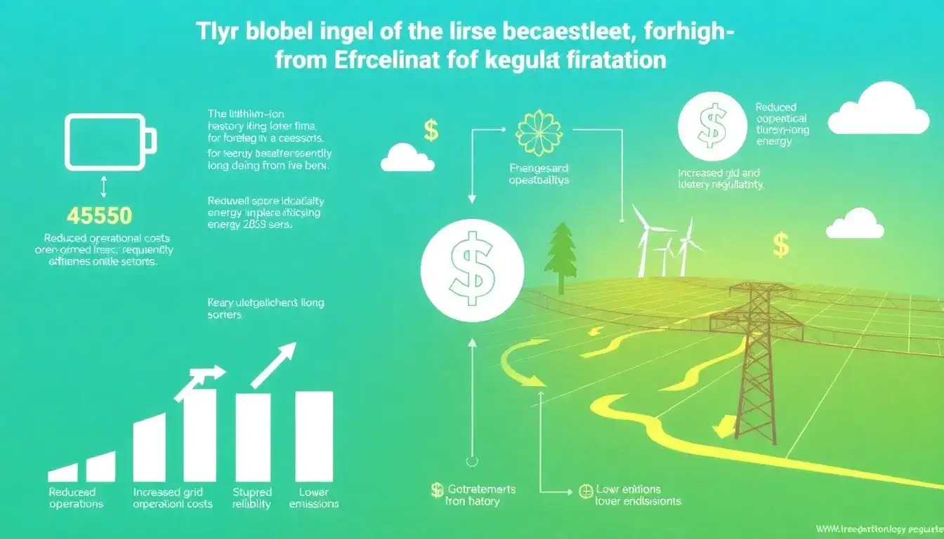 What are the economic benefits of using lithium-ion batteries for frequency regulation
