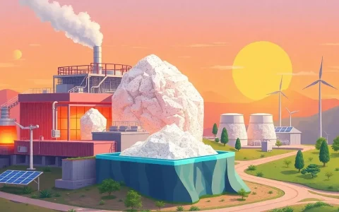 What are the main materials used in molten salt energy storage and how do they affect the environment