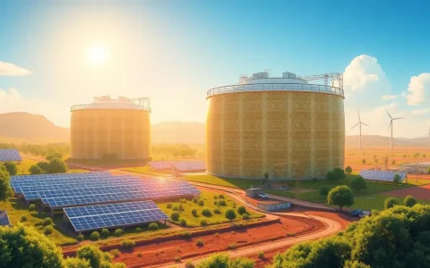 What are the long-term environmental benefits of using molten salt energy storage