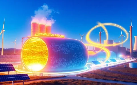 How does molten salt energy storage improve the efficiency of existing power plants