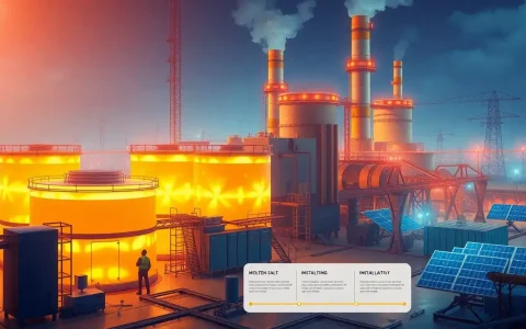 How long does it take to retrofit a power plant with molten salt energy storage