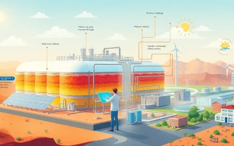 What are the main challenges in implementing molten salt energy storage systems