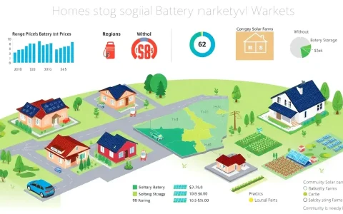 Are there specific regions where homes with battery storage systems sell for significantly higher prices